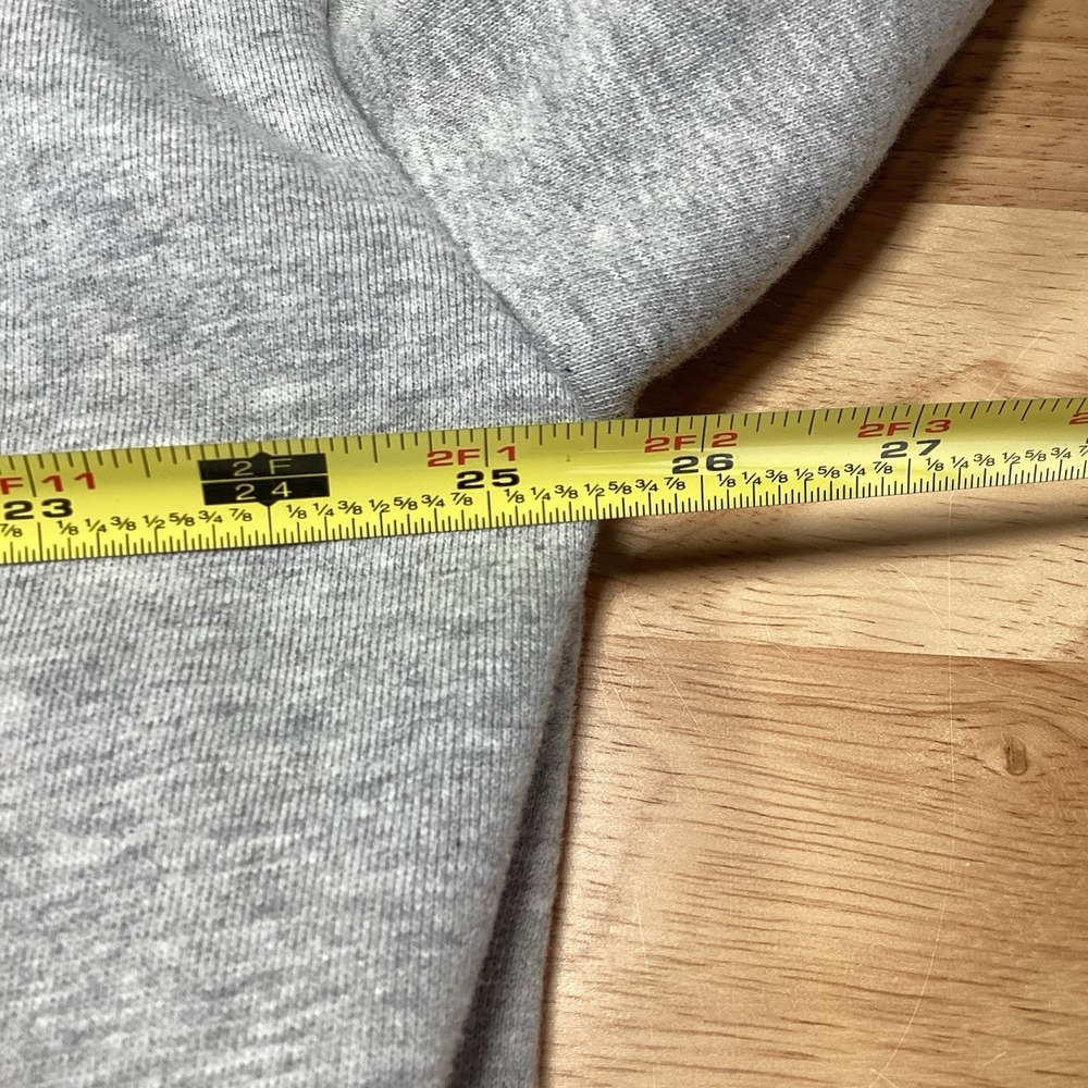 Mens Essentials Fear of God heavyweight hooded sweatshirt small Gray/Black - Picture 8 of 10